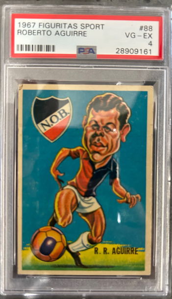 1967 Figuritas Sport Roberto Aguirre 