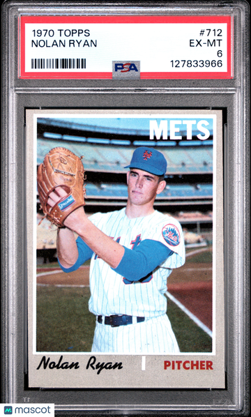1970 Topps Nolan Ryan #712 PSA 6