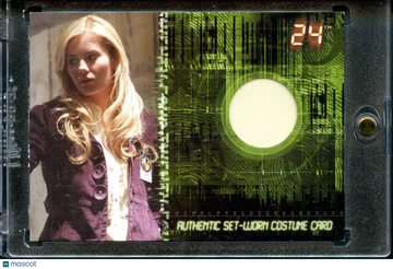 2008 Artbox Elisha Cuthbert Authentic Set-Worn Costume Card 61/63