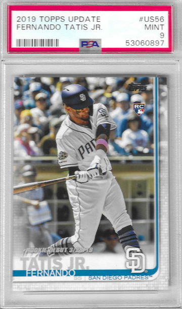 2019 Topps Update Fernando Tatis Jr PSA 9
