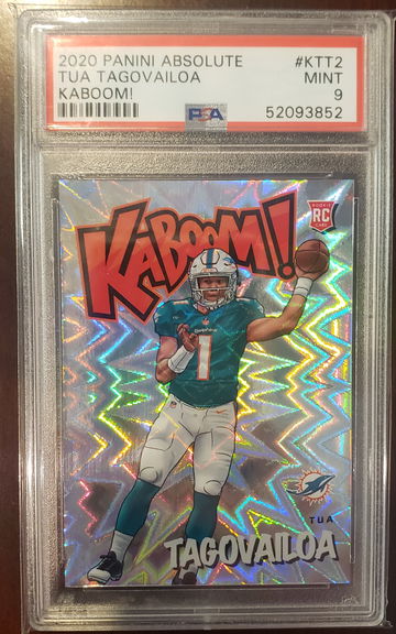 Tua Tagovailoa Kaboom PSA 9