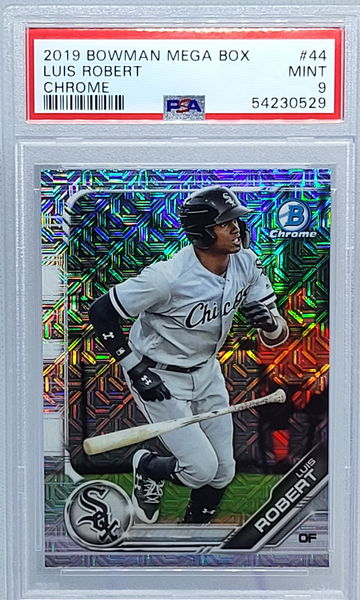 2019 Bowman Mega Box #44 Luis Robert PSA 9