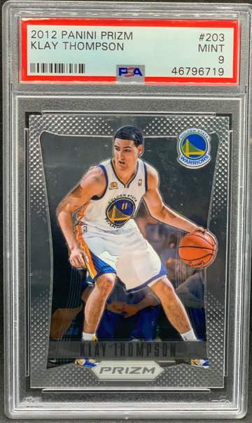 Klay Thompson 2012 Panini Prizm #203 Rookie PSA 9
