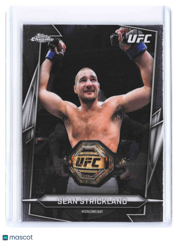 2026 Topps Chrome UFC Sean Strickland #2 UFC MMA Trading Card