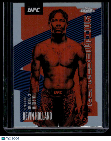 2025 UFC Chrome Kevin Holland #REP-13 Representing