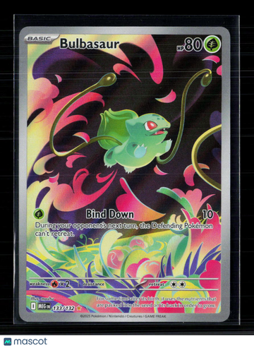 Pokemon 2025 Mega Evolution Bulbasaur #133/132