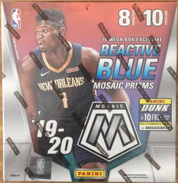 2019/20 PANINI MOSAIC MEGA BOX SEALED