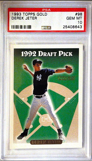 1993 Topps Gold Derek Jeter PSA 10 Gem Mint