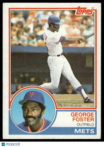 1983 Topps George Foster #80