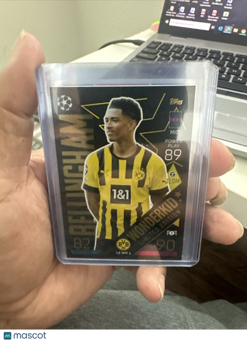2022 Topps Match Attax Champions League Jude Bellingham #LE WO 3 Wonderkid Limited Edition