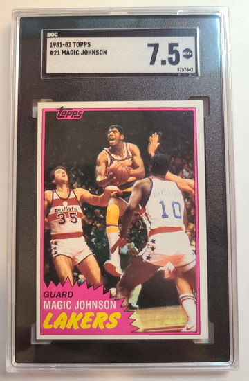 1981-82 Topps Magic Johnson