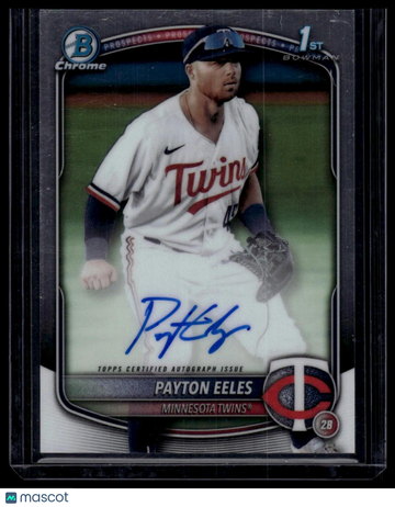 2025 Bowman Payton Eeles #CPA-PE Chrome Prospect Autographs AU
