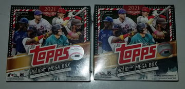 2021 Topps Holiday Mega  2 Box Lot