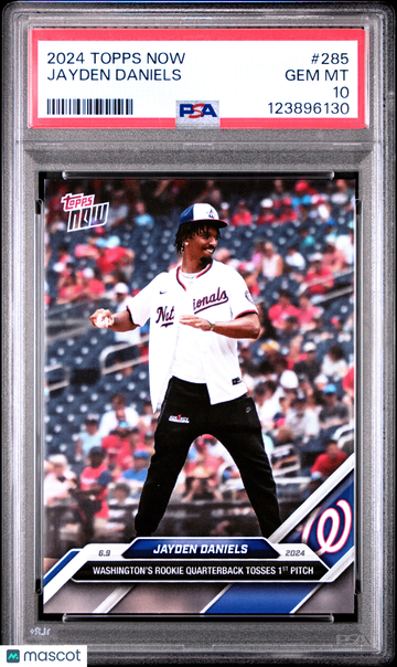 2024 Topps Now Jayden Daniels #285 PSA 10