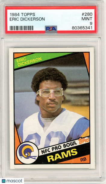 1984 Topps Eric Dickerson #280 PSA 9