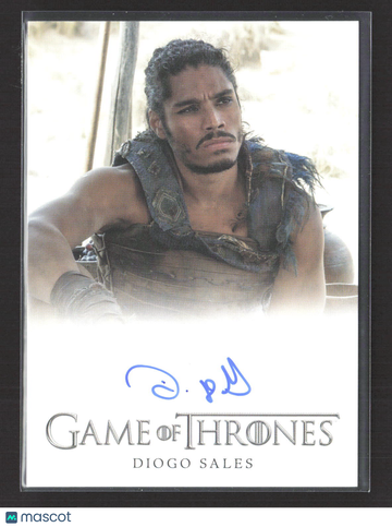 2024 Rittenhouse Game of Thrones Series 2 Diogo Sales Autograph Limited Edition