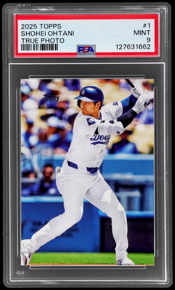 2025 True Photo Shohei Ohtani PSA 9