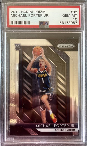 2018-19 Panini Prizm Michael Porter Jr. #32 PSA 10