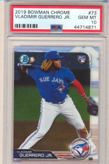 2019 Bowman Chrome #73 Vladimir Guerrero Jr RC PSA 10 GEM MINT 4471871