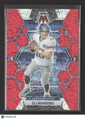 2023 Panini Prizm Mosaic Eli Manning #179 Red