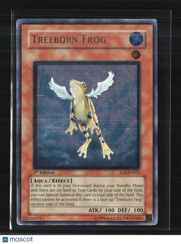 Shadow of Infinity Treeborn Frog Rare 1st Edition