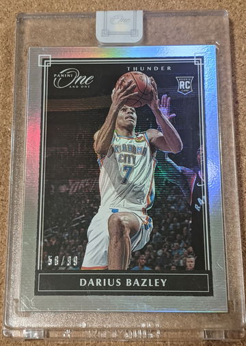 2019-20 Panini One and One 🏀 Darius Bazley Rookie /99 OKC Thunder RC SP 🔥