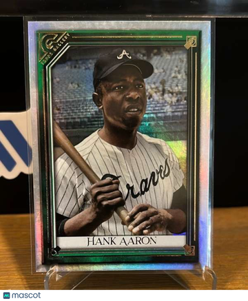 2021 Topps Gallery - Rainbow Foil Hank Aaron #98