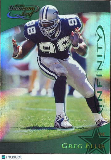 Greg Ellis 2000 Quantum Leaf Dallas Cowboys