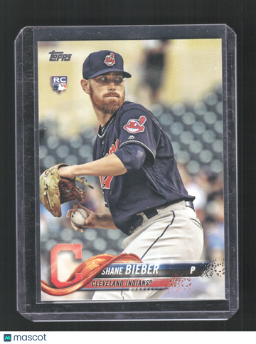 2018 Topps Update Shane Bieber #US198a RC