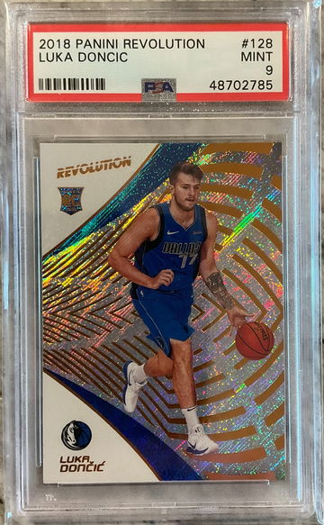 2018 Panini Revolution Luka Doncic RC PSA 9