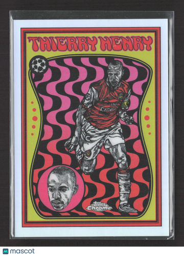 2026 Topps Chrome Ultra Violet All-Stars Thierry Henry #UV-2