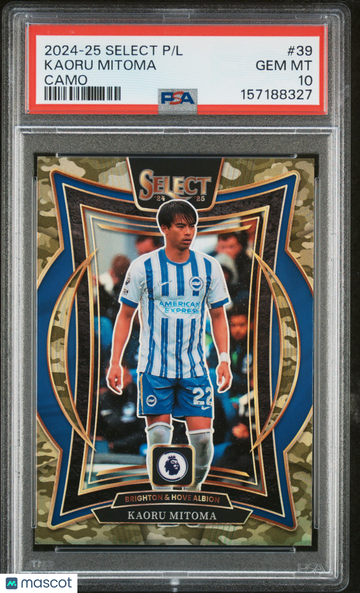 Kaoru Mitoma 2024-25 Panini Select Premier League #39 Camo