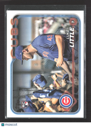 2024 Topps Series Two Luke Little #546 Gold Mirror Image Variation RC