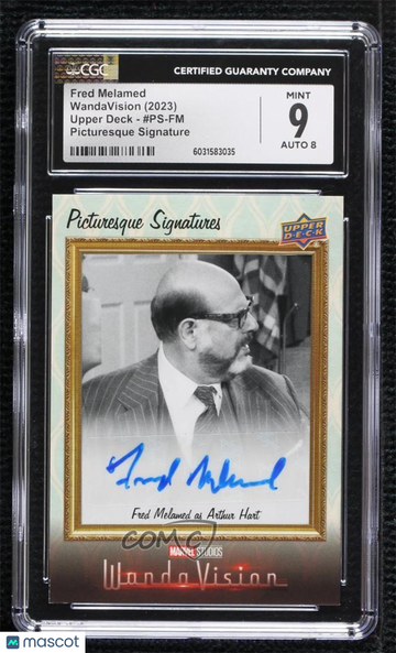 2022 Marvel Studios' WandaVision - Picturesque Signatures Fred Melamed #PS-FM CGC 9