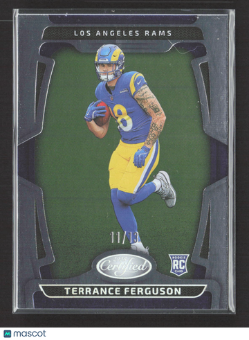 2025 Panini Certified Football Terrance Ferguson #146 /13 RC