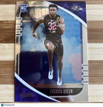 🔥Patrick Queen 2020 Panini Absolute #185 Rookie RC ( Ravens )