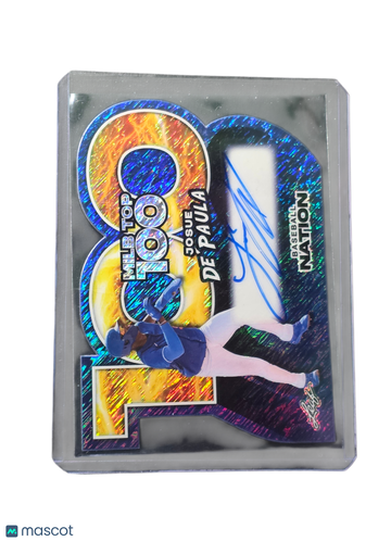 2025 Leaf Baseball Nation MLB Top 100 Josue De Paula #MA-JDP /1