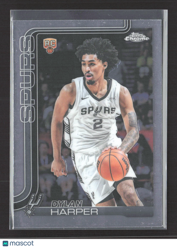 2025 Topps Chrome Dylan Harper #252 RC
