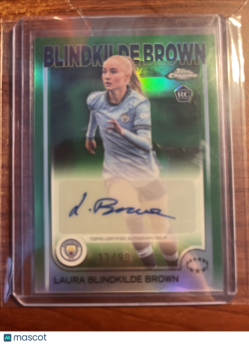 2024 Topps Chrome Green Rookie Topps