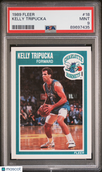 1989 Fleer Kelly Tripucka #18 PSA 9