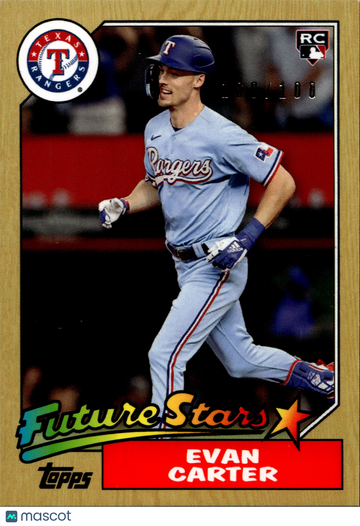 2024 Topps Evan Carter #E3-FTS RC