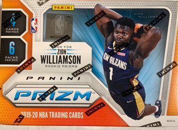  2019-20 Panini Prizm NBA Basketball Blaster Box
