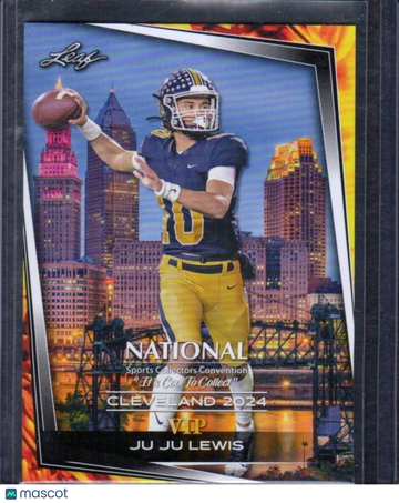2024 Leaf National Sports Collectors Convention VIP JuJu Lewis #VP-3