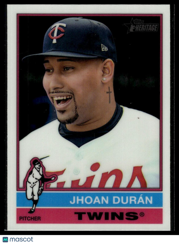 2025 Topps Heritage Jhoan Duran #74 Chrome