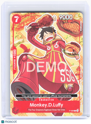 One Piece Promotion Cards Monkey.D.Luffy (Bandai Card Games Fest 24-25) Foil Promo #P-080
