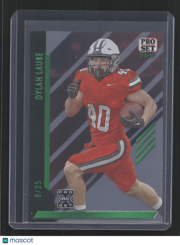 2024 PRO SET PURE DYLAN LAUBE #122 8/25 ROOKIE SN