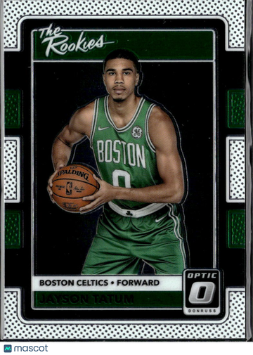 Jayson Tatum 2018 Panini Donruss Optic The Rookies Boston Celtics