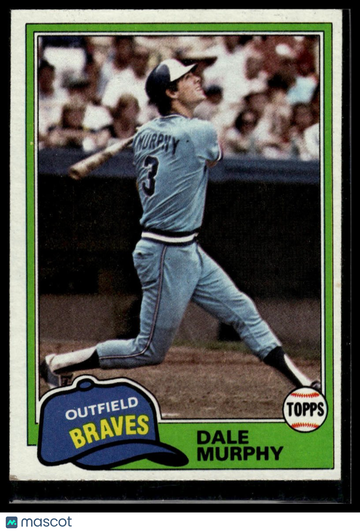 1981 Topps Dale Murphy #504