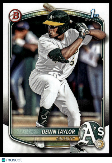 2025 Bowman Draft Devin Taylor #BD-135