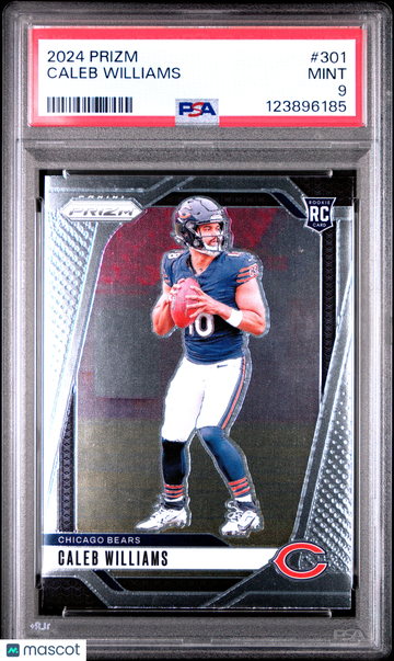 2024 Panini Prizm Caleb Williams #301 PSA 9